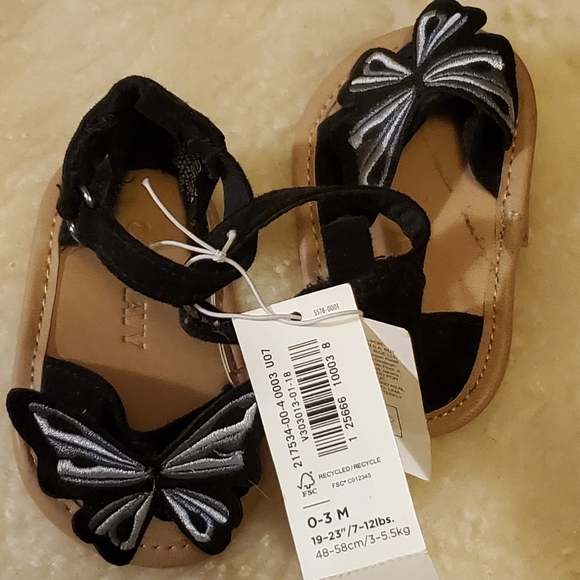 🍄6/36 🍄 0-3m baby sandles - Picture 3 of 7